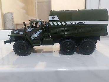 kamaz 55111: KAMAZ 6520 T yanacaq/su sisternli yük maşını oyuncaq modeli real — 9