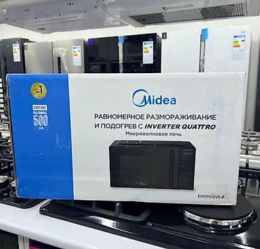 baking oven: Микроволновая печь Midea EM7P012VS-B - Технология INVERTER QUATTRO — — 1