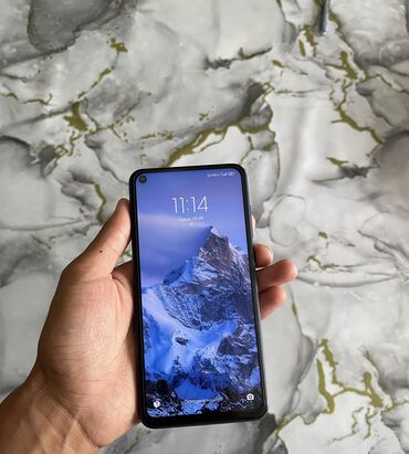 идиш аяак: Redmi, Redmi Note 9, түсү - Көк, 2 SIM