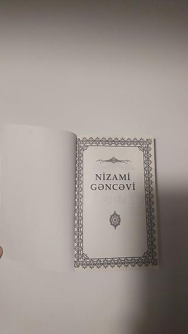 Bədii ədəbiyyat: Məhsul: Kitab – “Xosrov və Şirin” Müəllif: Nizami Gəncəvi. Kitab — 3