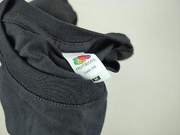 black: Fruit Of The Loom, Koszulka dla mężczyzn, rozmiar M — 4