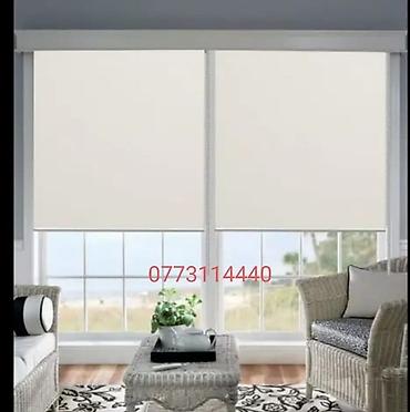 Rulon ştorlar: Zebra və rolet pərdələr - Növ: Zebra (iki qatlı) və klassik rolet — 4