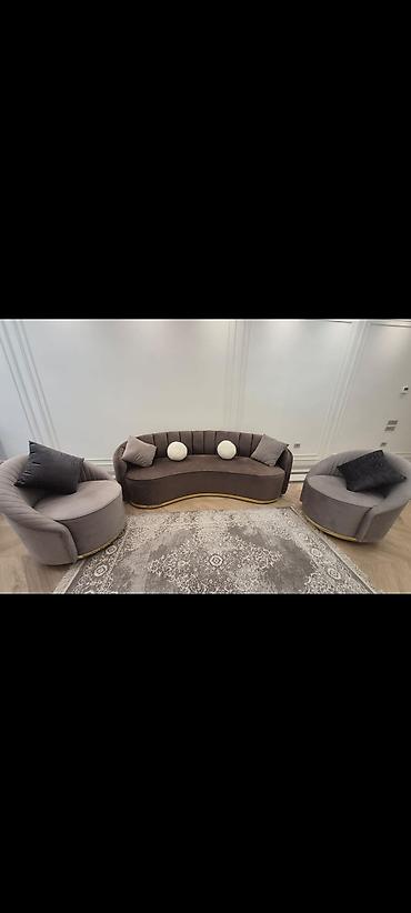 İşlənmiş, Divan, 2 kreslo