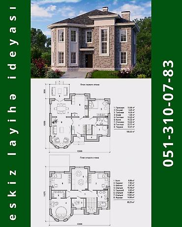 Dizayn, layihə: 🏡 Xəyalınızdakı ev üçün ilk addım — düzgün plan! Eviniz üçün rahat — 4
