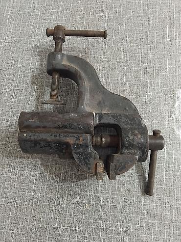 mengeneler: Metal sıxac (stolüstü mini mengene) - Tip: Stol kənarına kelepçə ilə — 3