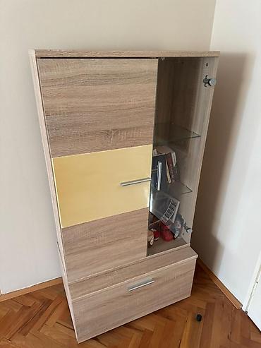 Ugaone garniture: KOMPLETNA DNEVNA SOBA Ugaona, tv komoda, dve police i sto. - — 18