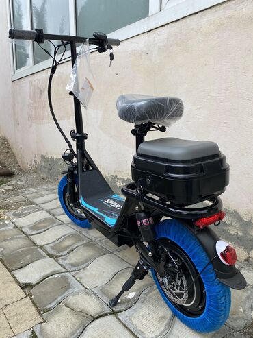 elektron scuter: Yeni Elektrik samokat > 12", 501 - 750 Vt, > 45 km/s, Ünvandan götürmə, Pulsuz çatdırılma, Rayonlara çatdırılma