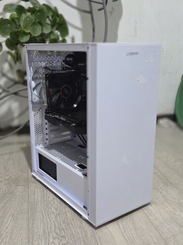 компьютеры полный комплект: ПК корпусу, Micro-ATX, түсү - Ак