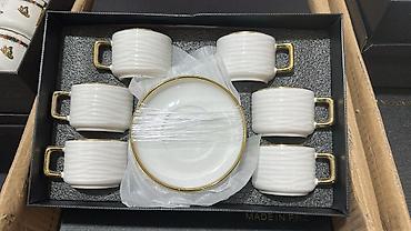 mate: Espresso fincan dəsti – 6 nəfərlik - Material: yüksək keyfiyyətli — 4