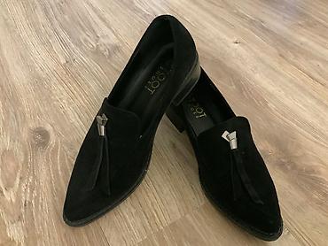 shoes: Лоферы, 38, TOOT, Б/у, цвет - Черный, Самовывоз — 1