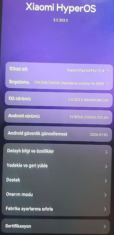 samsung 50 s: Xiaomi Pad 6S Pro 12.4 planşet - Ekran: 12.4” böyük yüksək — 4