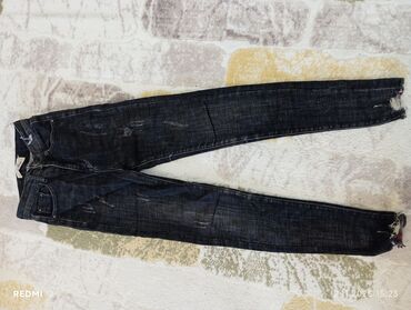 Джинсы: Отдам даром:Джинсы, набор из 4 пар. 1) Темно‑серые скинни: - посадка — 7