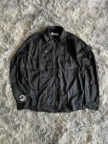 стон айлонд: Куртка Stone Island в черном цвете. Легкая модель в стиле — 1