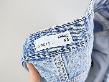 jeans wide: Sinsay, Jeansy damskie, rozmiar 2XL — 4