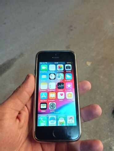 Apple iPhone: IPhone 5s, < 16 GB, Matte Space Gray, Barmaq izi