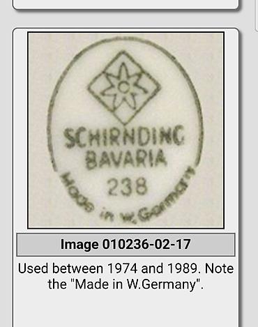 Ostali antikviteti: Tanjiri 1974 do 1989g Schirnding Bavaria. Tanjiri bavaria porcelan — 10
