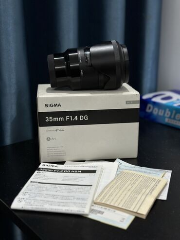 защитное стекло на камеру: Объектив Sigma 35mm F1.4 DG Art предназначен для камер с полнокадровой