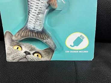 Oprema za kućne ljubimce: MAGIC FISH – pokretna interaktivna igračka za mačke - Imitira pokrete — 4