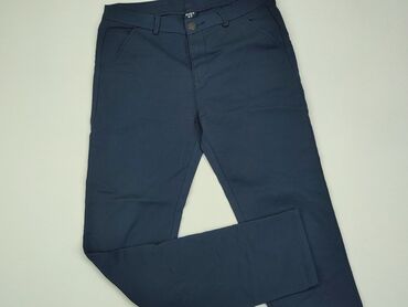 bluzki damskie niebieska: Spodnie materiałowe, XL, stan - Dobry