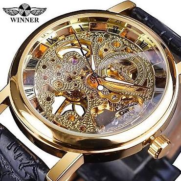 часы breitling: Наручные часы Winner в эффектном синем исполнении с дизайном skeleton — 1