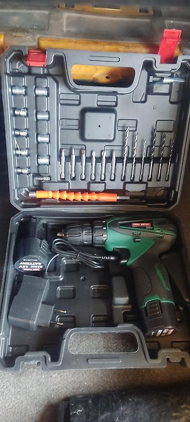 bosh drel: İki alətdən ibarət dəst 1) Zərbəli matkap-perforator (BOSCH tipli — 5