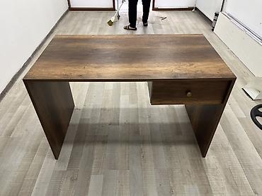 quba mebel salonlari: Təsvir: - Material: ağac teksturalı laminat/MDFlam səth, isti qəhvəyi — 1