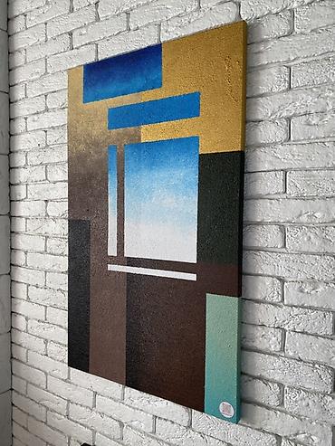 Картины: Картина на холсте, акрил - Ручная работа на натянутом подрамнике - — 6