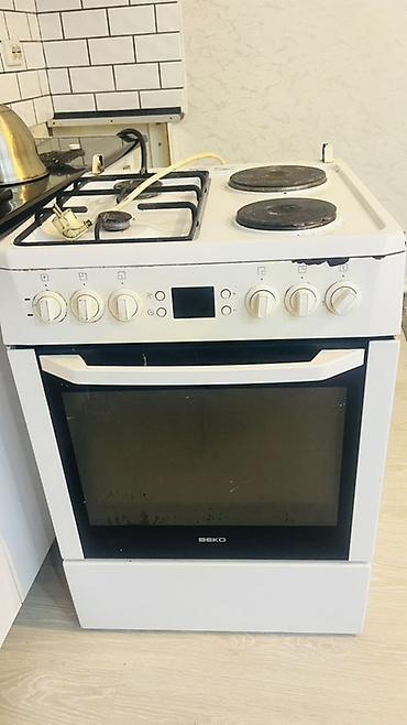 Техника для кухни: Комбинированная плита, Beko, Б/у, Напольная, Механическая, Полная оплата — 2