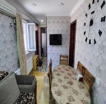 komsomol dairesinde satilan heyet evleri: 3 otaqlı, 55 kv. m, Kredit yoxdur, Yeni təmirli