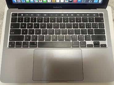 Ноутбуки Apple (MacBook): Apple MacBook Pro 13" 2022 цвет Space Gray. циклов 120 Ключевые — 7