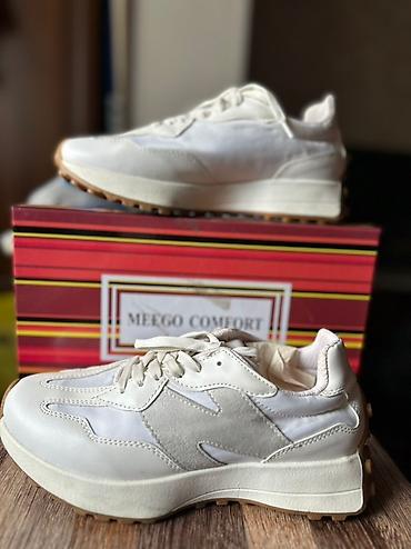 Кроссовки и спортивная обувь: Кроссовки, 36.5, New Balance, Новый, цвет - Белый, Самовывоз, Платная доставка — 7