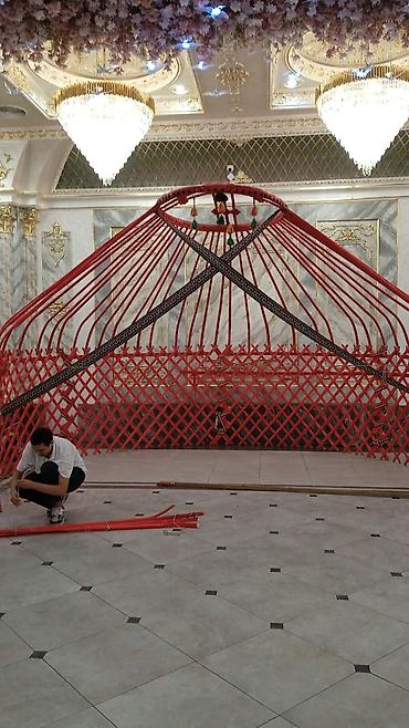 Аренда юрт: Аренда юрты, Каркас Деревянный, 80 баш, Казан, Посуда, С полом — 7