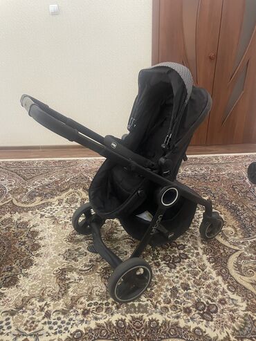 Коляски: Коляска, цвет - Черный, Б/у — 6