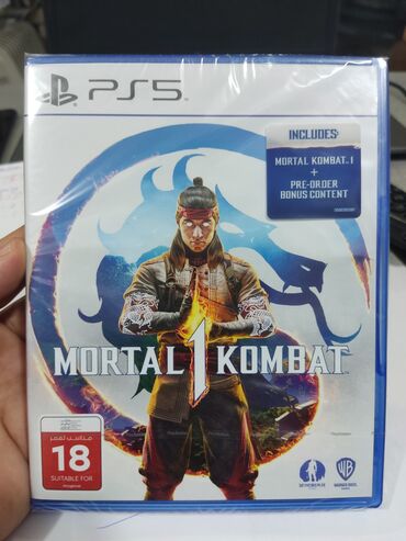 Video oyunlar üçün aksesuarlar: PlayStation 5 üçün mortal kombat 1 oyun diski. Tam original