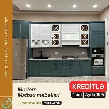ay: Sifarişlə mətbəx dəsti, Özü çəkən petlələr, Mat laminat, Kredit var, Pulsuz çatdırılma — 7
