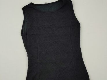 czarne bluzki satynowe: Blouse, Top Secret, M (EU 38), condition - Good