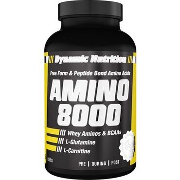 amino: Amino 8000 Dynamic. 150 tablet. İstifadə qaydası: Gündə 2 porsiya, 1