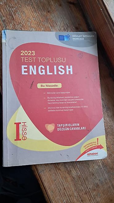 codera informatika pdf 2025: İngilis dili Testlər 11-ci sinif, DİM, 1-ci hissə, 2023 il — 1