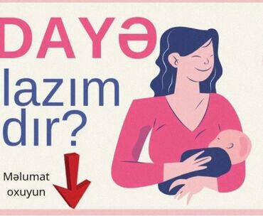 qarayevde daye: Daye işi axtarıram evimdede baxa bilerem.xahiş edirem ciddi olanlar