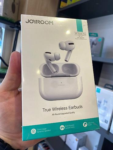 pro 3: Yeni Simsiz (Bluetooth) Qulaqcıqlar, Joyroom, rəng - Ağ — 3