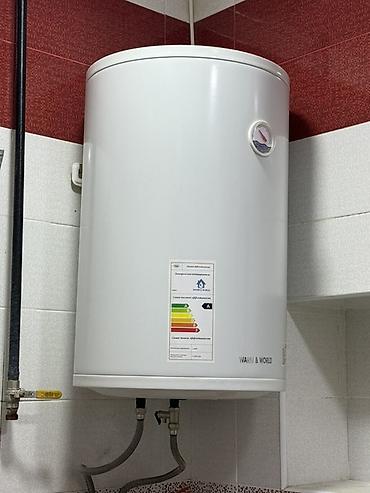 Краны водонагреватели: Warm & World elektrik su qızdırıcısı (şaquli, divardan asılan — 3
