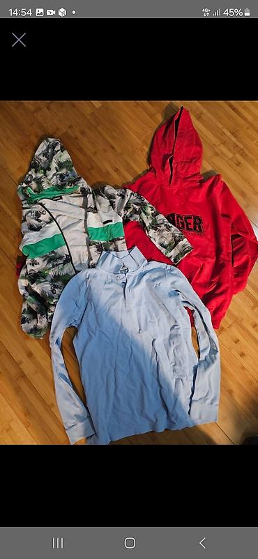 Uşaqlar üçün digər geyimlər: Uşaq geyimləri seti - Qışlıq kapuşonlu jaket: boz-yaşıl-qara rəng — 7