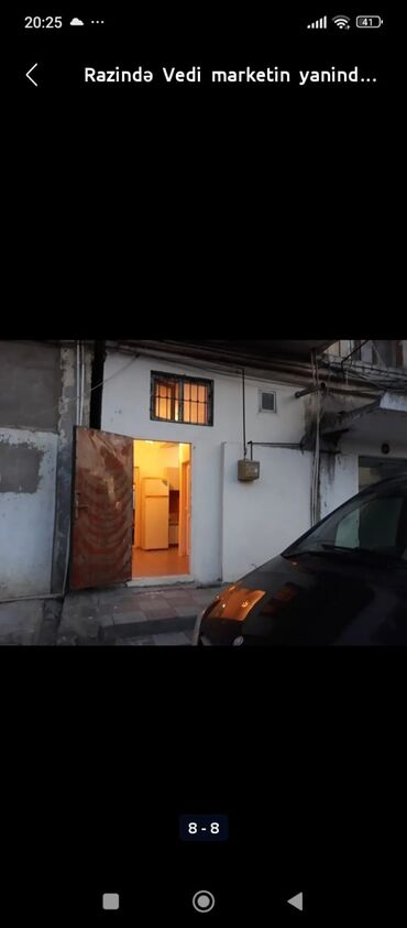 квартира на один день: Razında, Vedi marketin yanında yerləşən kiçik mənzil/obyekt. Plan və