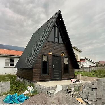 şəki a frame evlər: A‑Frame tipli taxta ev (mütəxəssis istehsalı) ✅ 1kv.m 450-500azn — 1
