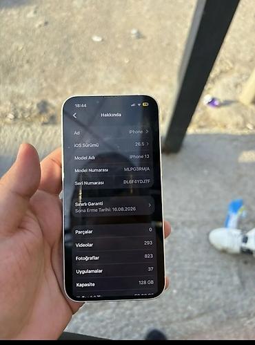 Apple iPhone: IPhone 13, 128 GB, Ağ, Simsiz şarj — 6