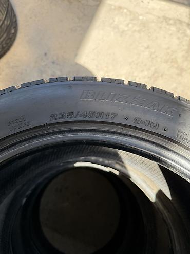 23545r17: Шины 235 / 45 / R 17, Зима, Б/у, Комплект, Легковые, Япония, Bridgestone — 5