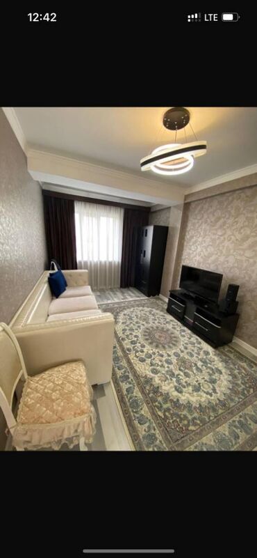 продается квартира кызыл аскер: 1 комната, 37 м², Элитка, 3 этаж, Евроремонт