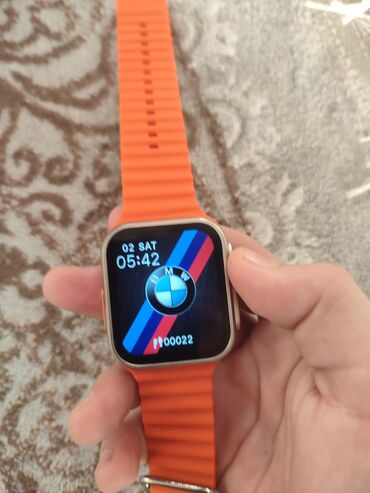 samsung f700 ultra smart: Новый, Смарт часы, цвет - Оранжевый