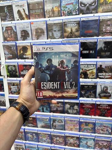 ps2 oyun diskleri: PS5 oyunu Resident Evil 2 ✅Taksit kartları (birkart, tamkart) ilə — 1