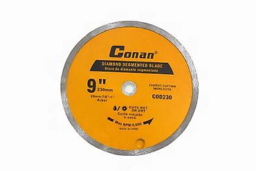 Kəsici disklər: Kəsici disk Conan 230 Xüsusiyyətlər Brend: Conan Tip: Kəsmə Təyinatı — 1